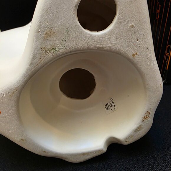 Dept. 56 Snow Village Halloween Haunted Creepy Ghost Dance Pumpkin - Picture 3 of 6